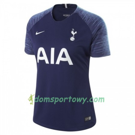 Koszulka Tottenham Hotspur Damska Wyjazdowe Koszulki Piłkarskie 2018-2019 Krótki Rękaw